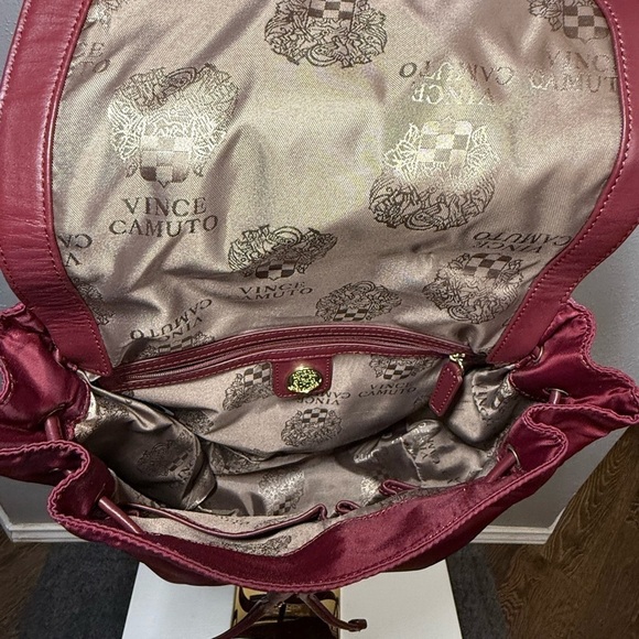 Vince Camuto Gia Nylon Leather Backpack main image 6